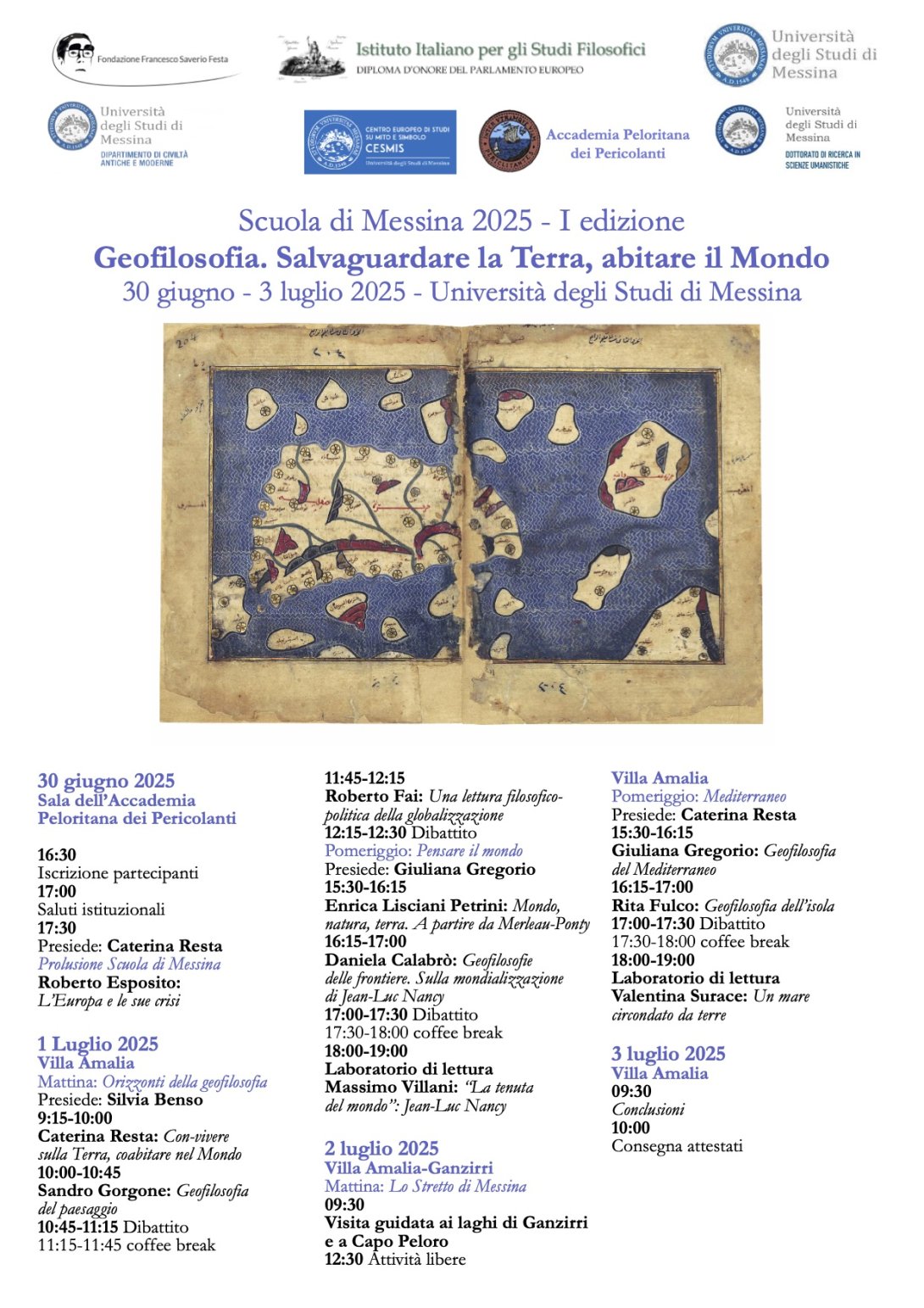 2025 Scuola di Messina Geofilosofia 